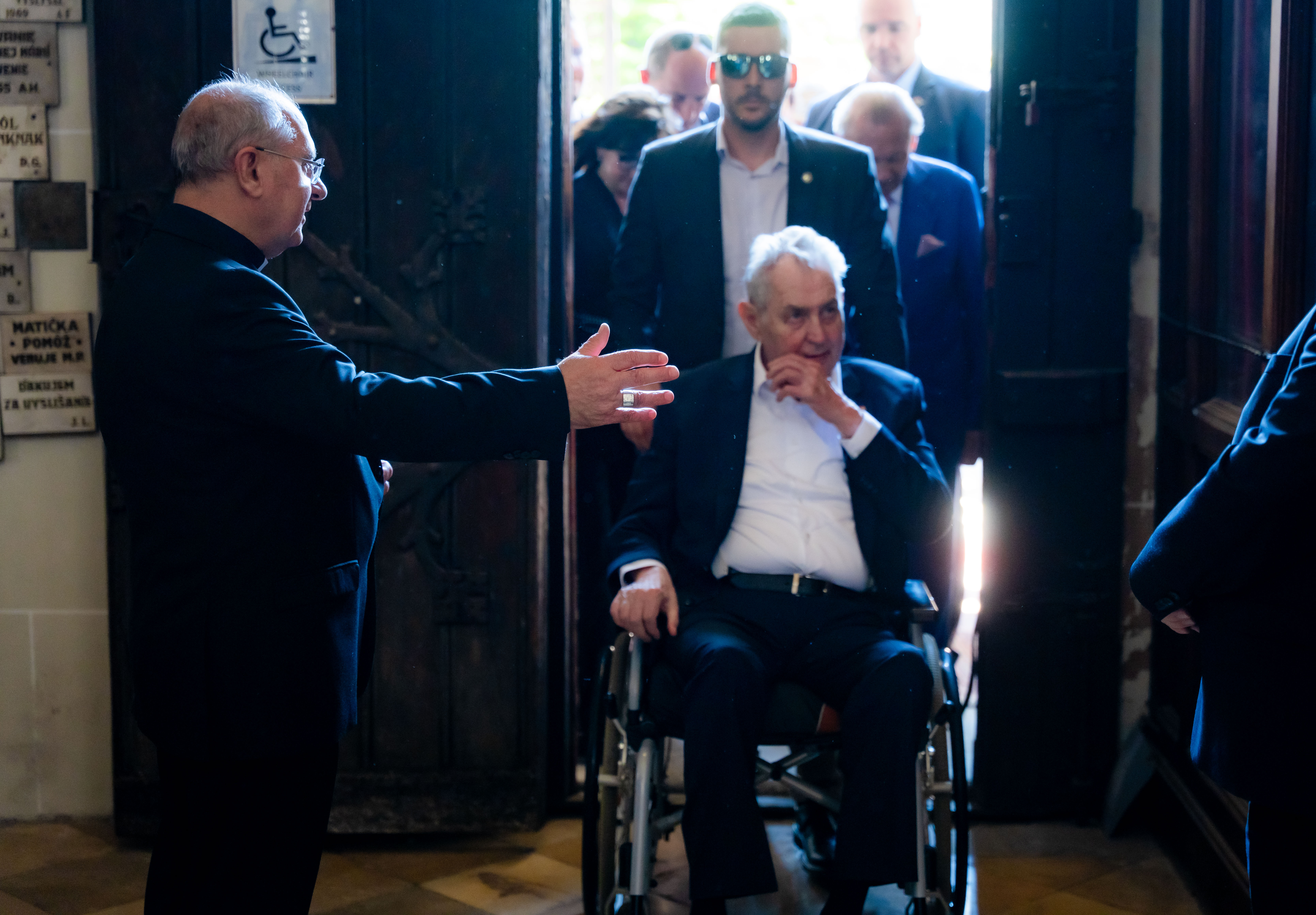 Prezident ZEMAN V Kosiciach so Schusterom -1-39